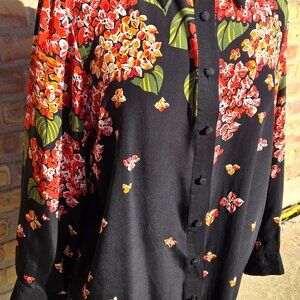 Vintage Bob Mackie Silk Blouse